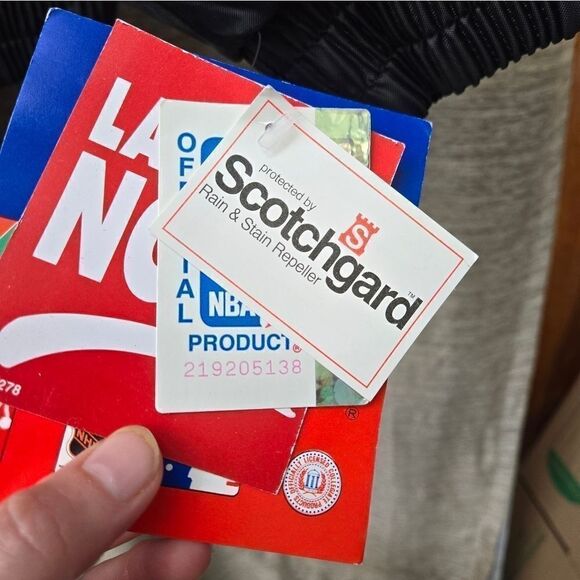 Nwt Chicago Bulls winter jacket Fans Gear NBA licensed mens med red black Jordan - Picture 4 of 16